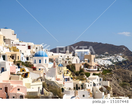 サントリーニの街 15107448