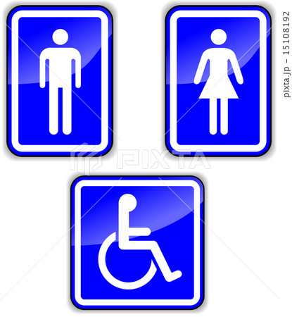 Vector set of wc signs 15108192