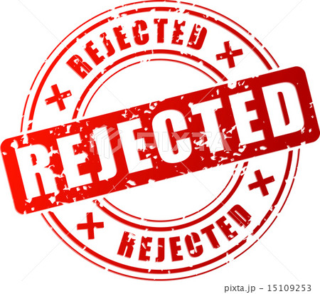 Vector rejected stamp 15109253