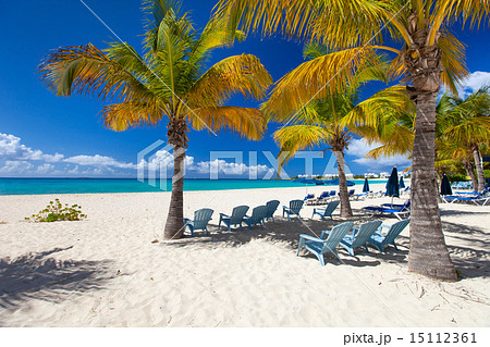 Beautiful Caribbean beach 15112361
