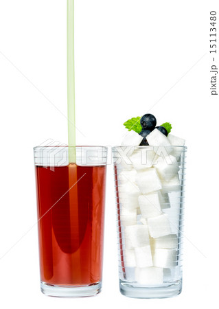 Sweet drinks and sugar 15113480