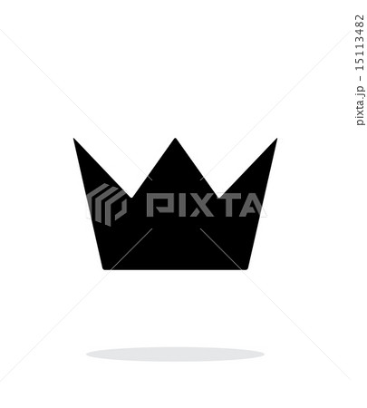 Crown King icon on white background. 15113482