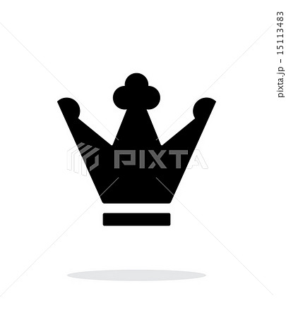 Crown icon on white background. Crown icon on white background. 15113483
