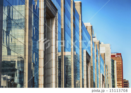Skyscrapers against blue sky Skyscrapers against blue sky 15113708