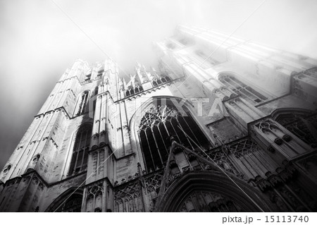 Beautiful Gothic cathedral from Bruxelles Brusels  Belgium 15113740