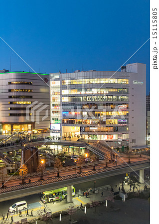 埼玉県川口駅 東口駅前広場 ロータリー 埼玉県川口駅 東口駅前広場 ロータリー 15115805
