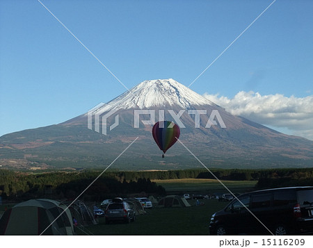 富士山と気球 富士山と気球 15116209