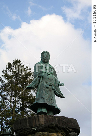 兼六園 明治紀念之標 日本武尊像 金沢 15116698