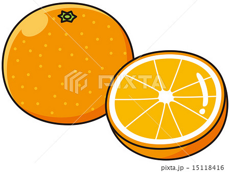 オレンジのイラスト素材 15118416 Pixta
