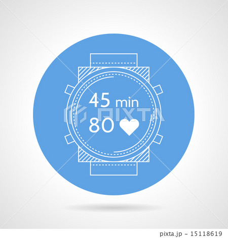 Diver accessory round vector icon 15118619