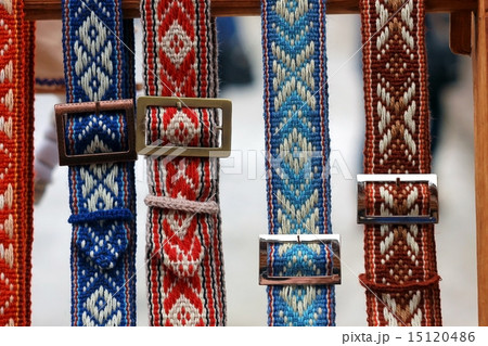 Belorussian traditional belts with ornament Belorussian traditional belts with ornament 15120486
