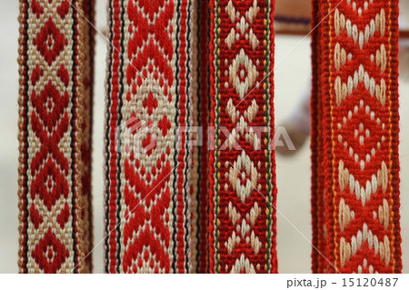 Belorussian traditional belts with ornament 15120487