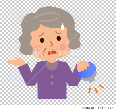 おばあさんお財布もつ悲しい おばあさんお財布もつ悲しい 15120548