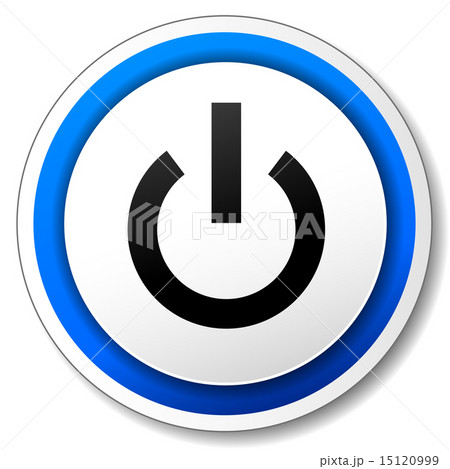 Vector power icon Vector power icon 15120999