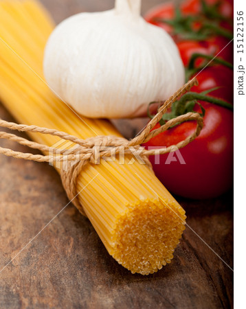 Italian basic pasta ingredients Italian basic pasta ingredients 15122156