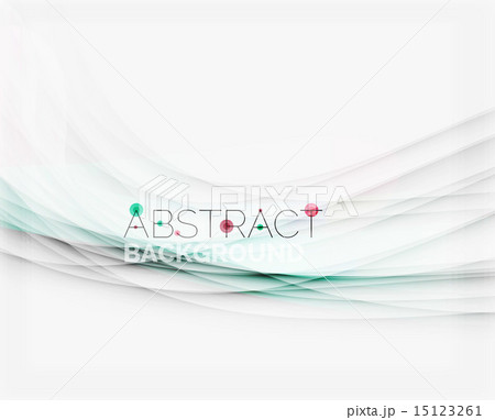 Corporate white background with gentle flowing waves 15123261