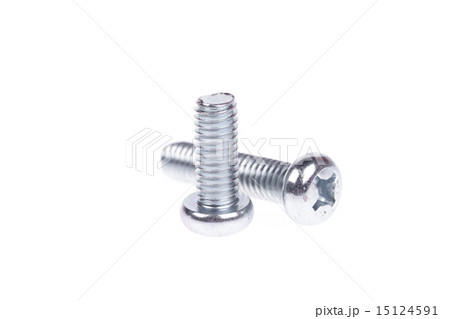 Screw isolated on white background Screw isolated on white background 15124591