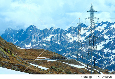 Passo del San Gottardo summer landscape (Switzerland). Passo del San Gottardo summer landscape (Switzerland). 15124856