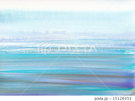背景　素材　海 15126353