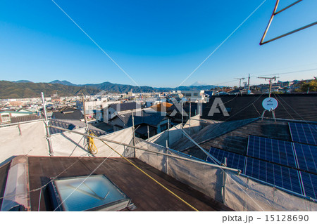 外壁工事 屋根塗装前 外壁工事 屋根塗装前 15128690