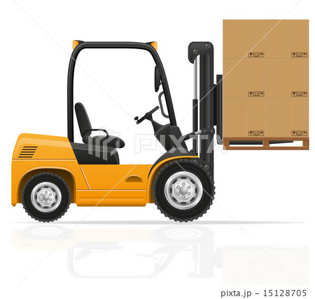 forklift truck vector illustration forklift truck vector illustration 15128705