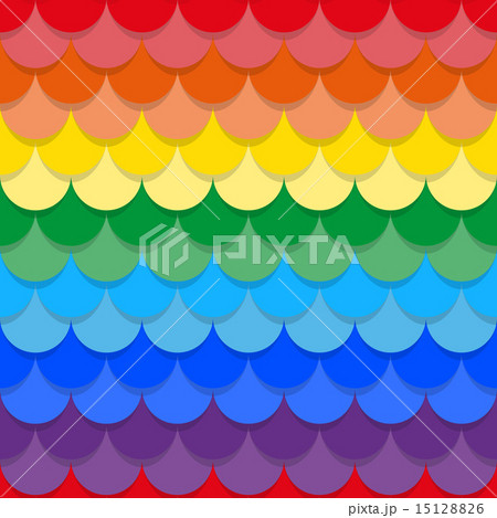 Scales rainbow seamless texture 15128826