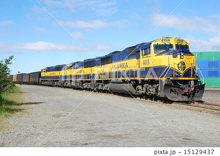 アメリカ　アラスカ鉄道 15129437