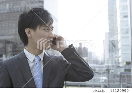 ビジネス・ビジネスマン・電話 15129999