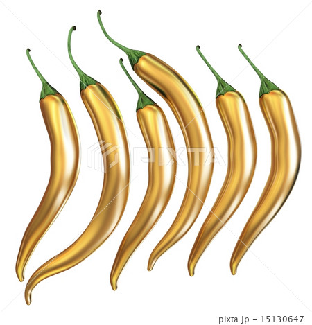 Hot chilli pepper icons set Hot chilli pepper icons set 15130647