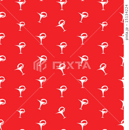 Seamless Pattern with Caduceus Medical Symbol 15134224