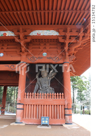 高野山の大門 金剛力士像 高野山開創1200年 高野山の大門 金剛力士像 高野山開創1200年 15134782