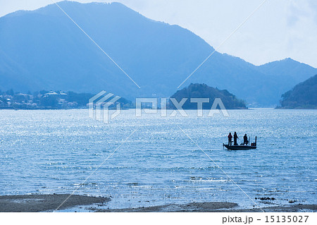 河口湖のバスフィッシング 15135027