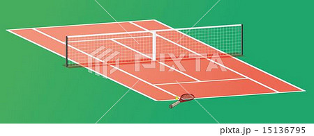 tennis court 15136795