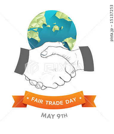 Fair Trade Day Vectorのイラスト素材