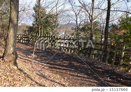 明智城　馬防柵 15137660