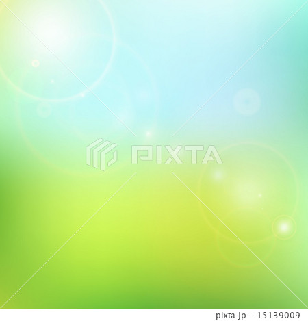 Vector blur blue and green background 15139009