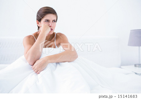 Thoughtful furious woman Thoughtful furious woman 15141683