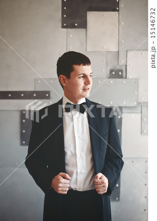 Young handsome man in tuxedo 15146732