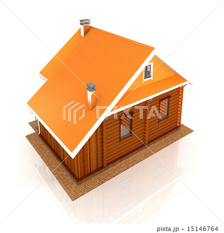 Wooden travel house or a hotel 15146764