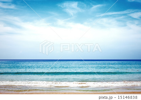 Tropical beach. Sea and coastline. 15146838