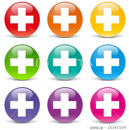 Vector plus icons 15147154
