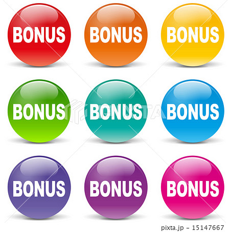 Vector bonus set icons 15147667