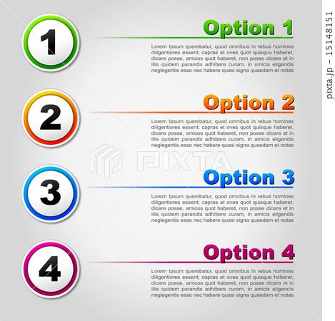 Vector four options concept 15148151