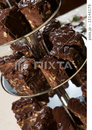 Delicious dark chocolate cake 15148179