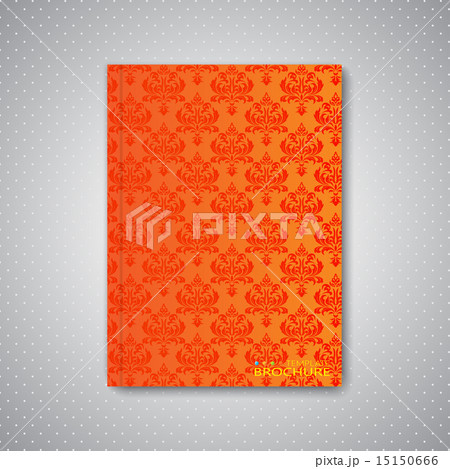 Modern abstract template layout for brochure, magazine, flyer, booklet, cover or report in A4 size 15150666