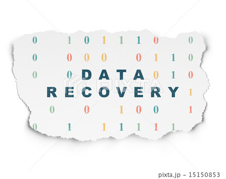 Information concept: Data Recovery on Torn Paper background Information concept: Data Recovery on Torn Paper background 15150853
