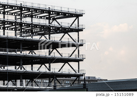 Construction site of modern building 15151089