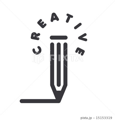 vector logo pencil paint for creativity vector logo pencil paint for creativity 15153319
