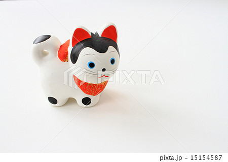 犬張子の土人形 15154587