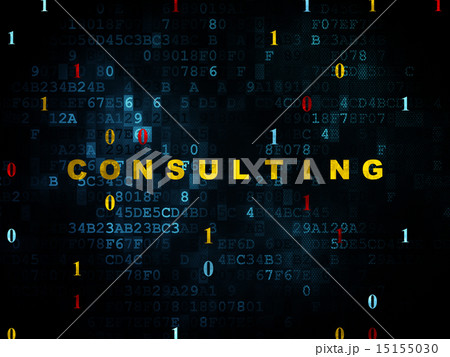 Finance concept: Consulting on Digital background 15155030